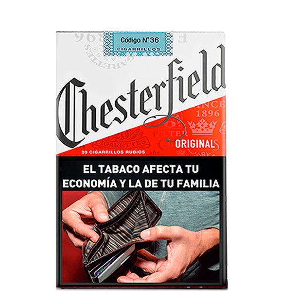 CIGARRILLOS CHESTERFIED RED 20 KS